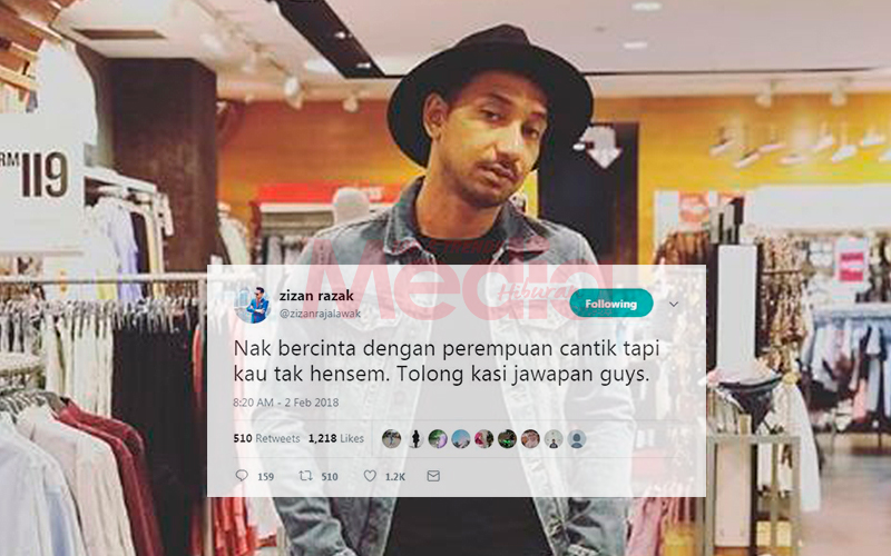 ‘Nak Bercinta Dengan Perempuan Cantik Tapi Kau Tak Handsome’ – Zizan Razak Minta Pendapat Netizen