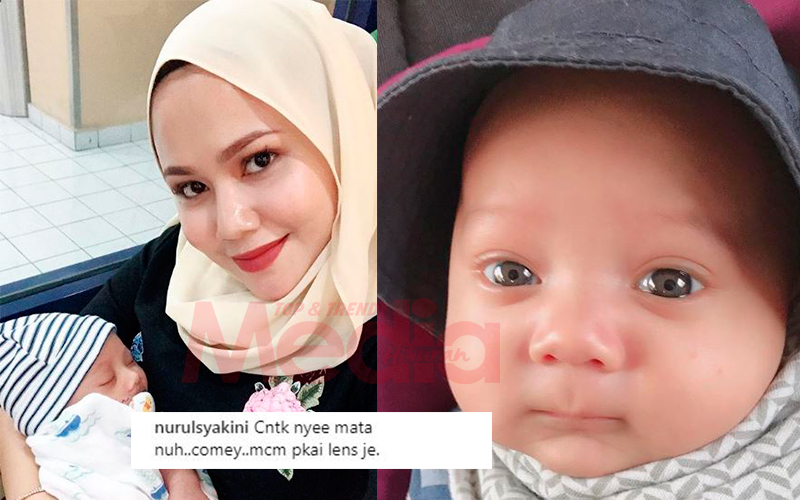 Wow! Cantik Mata Anak Cik Piah Macam Pakai ‘Contact Lens’