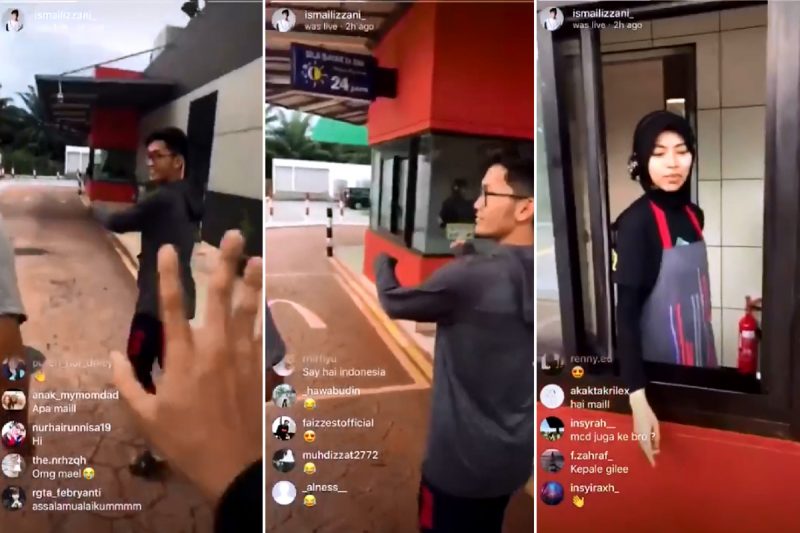 ‘Prank’ Pekerja Drive Thru, Ismail Izzani Dikecam, Ini Penjelasannya…