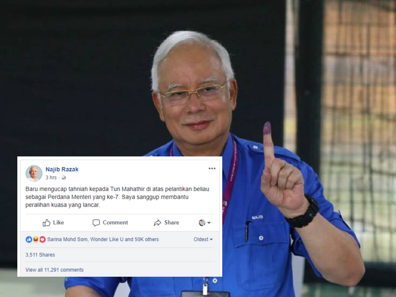 Ucapan Terakhir Najib Razak Terima Pujian Netizen!