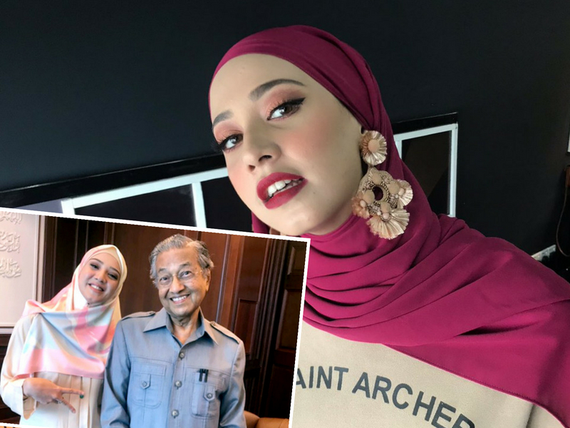 ‘Kagum Sejak Awal Fathia Memperjuangkan Tun M, Yang Lain Swing!’ Netizen Puji Kesetiaan Fathia Latiff!