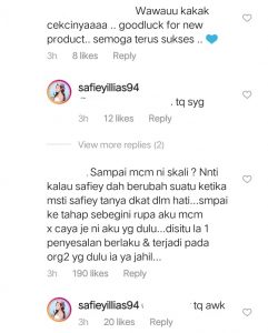 "Ni Dah Kategori Pornstar Dah Ni, Baik Jadi Binatang Je La,"- Antara Komen Netizen Bila Safiey Illias Post Foto dan Video Ini
