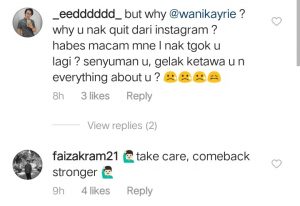 Buat Luahan Nak Undur Diri Dari Instagram dan Socmed Lain, Tapi Alih-Alih Netizen Speku Yang Wani Kayrie&#8230;