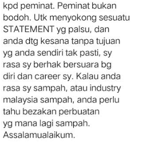 &#8220;Today, I Wasted Two Hours Of My Life To Do That&#8221;- Ernie Zakri Sentap Sebab Apa?