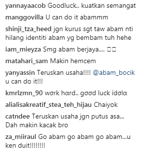 “Work Hard, Goodluck Idola,” – Netizen Bagi Sokongan Bila Abam Bocey Berjaya Turun 30KG
