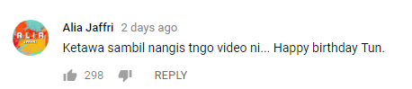"Ketawa Sambil Nangis Tengok Video Ni"- Komen Penonton Video 'Hello Tun's Di Youtube 12 “Ketawa Sambil Nangis Tengok Video Ni”- Komen Penonton Video ‘Hello Tun’s Di Youtube