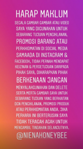 Niena Baharun Bagi Amaran Terakhir Kepada Pihak... 5 Niena Baharun Bagi Amaran Terakhir Kepada Pihak…