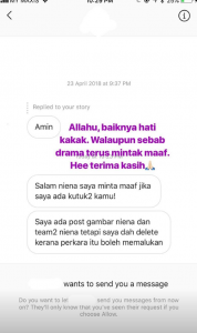 Niena Baharun Bagi Amaran Terakhir Kepada Pihak... 7 Niena Baharun Bagi Amaran Terakhir Kepada Pihak…