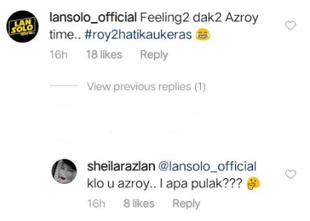 'Sweet'nya Isteri Lan Solo 'Throwback' Foto Lama Mereka 19 Tahun lalu, Mengaku Pernah Jawabkan Surat Peminat 7 ‘Sweet’nya Isteri Lan Solo ‘Throwback’ Foto Lama Mereka 19 Tahun lalu, Mengaku Pernah Jawabkan Surat Peminat