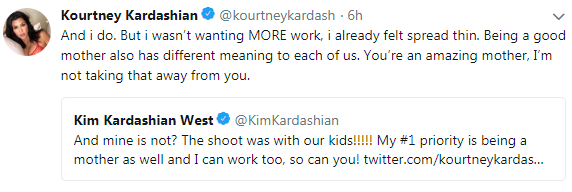 Kourtney Dan Kim Kardashian Bergaduh Pula Di Twitter, Tapi…