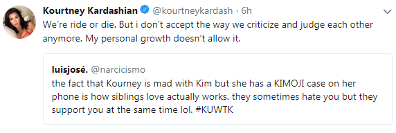 Kourtney Dan Kim Kardashian Bergaduh Pula Di Twitter, Tapi…