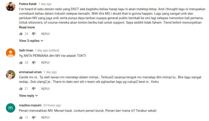 &#8220;Seorang Sahaja Dah Memukau,&#8221;- Netizen Sifat Muzik Video Anta Permana Dah Cukup Vazz Kalau Ada TokTi Jer?