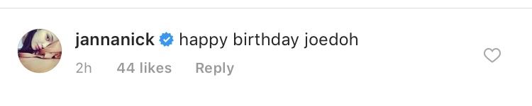 [GAMBAR] Wow Janna Nick Buat Pickup-Line Sempena Hari Jadi Joe Flizzow, Sweetnya!