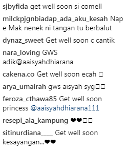 “Get Well Soon Sayang,” – Zain Saidin Muat Naik Foto Aaisyah Di Hospital, Tangan Berbalut. Kenapa?