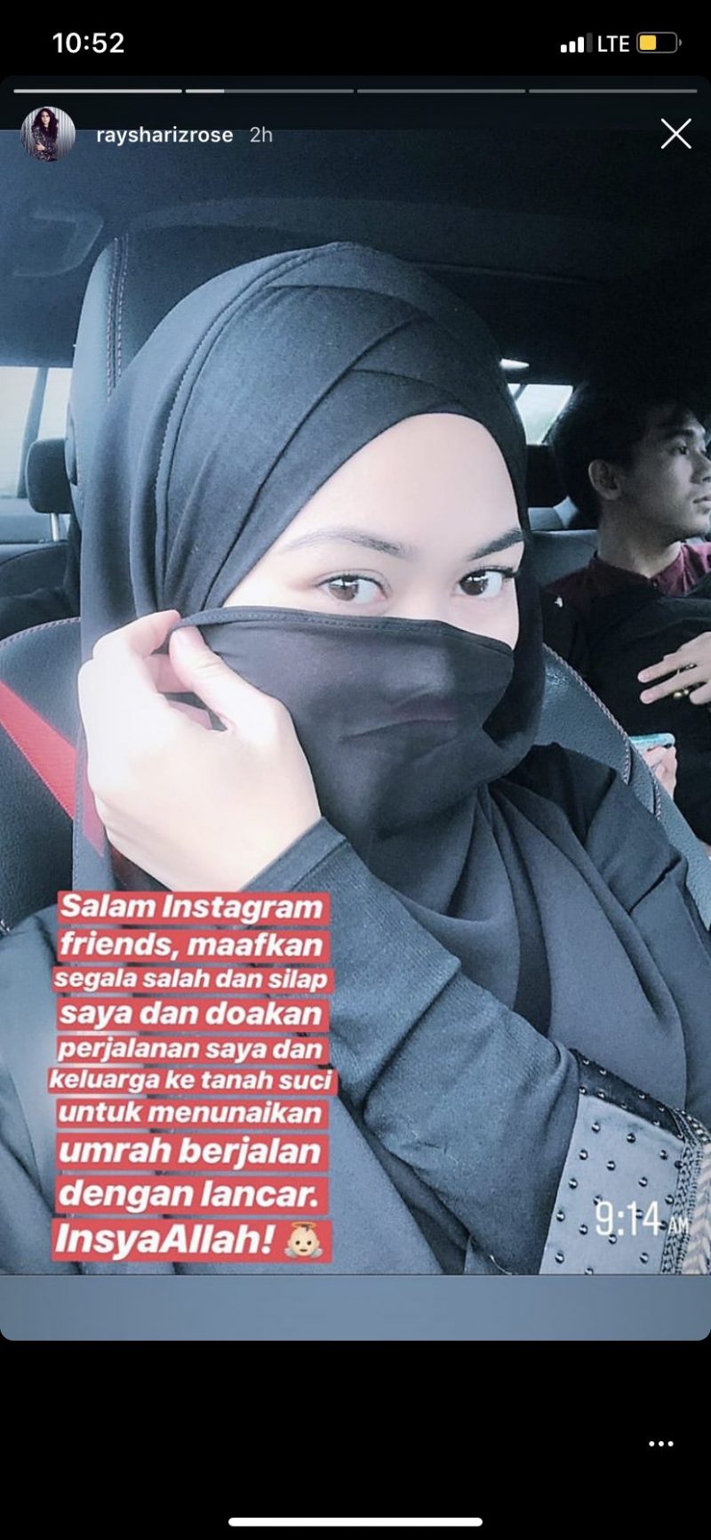 [GAMBAR] Uqasha, Nelydia Dan Raysha Rizrose Berangkat Ke Tanah Suci ...