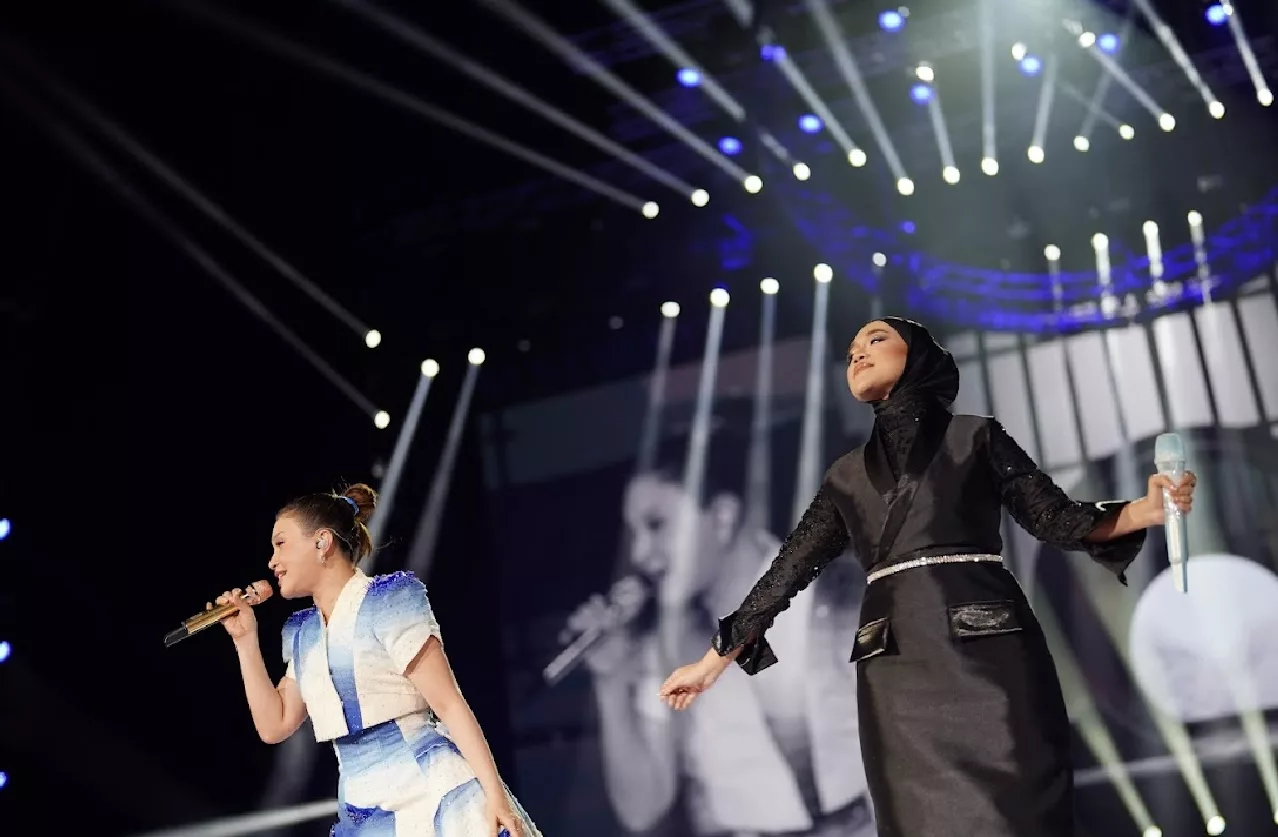 Hael Husaini Nyanyi Lagu Raya, Peminat Bersorak Bila Tiba ‘Part’ Siti Nurhaliza & Gurau Dengan Ariel Noah, Konsert Rossa Masih Diperkatakan!