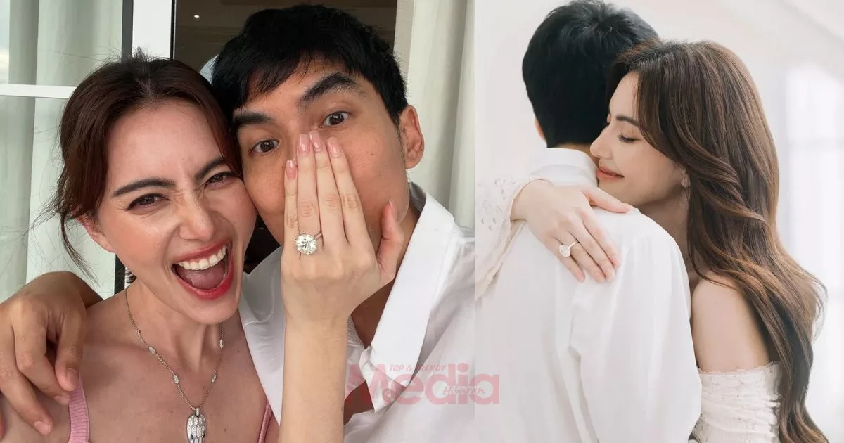 Davika Kini Bergelar Tunangan Ter Chantavit Selepas Tujuh Tahun Bercinta