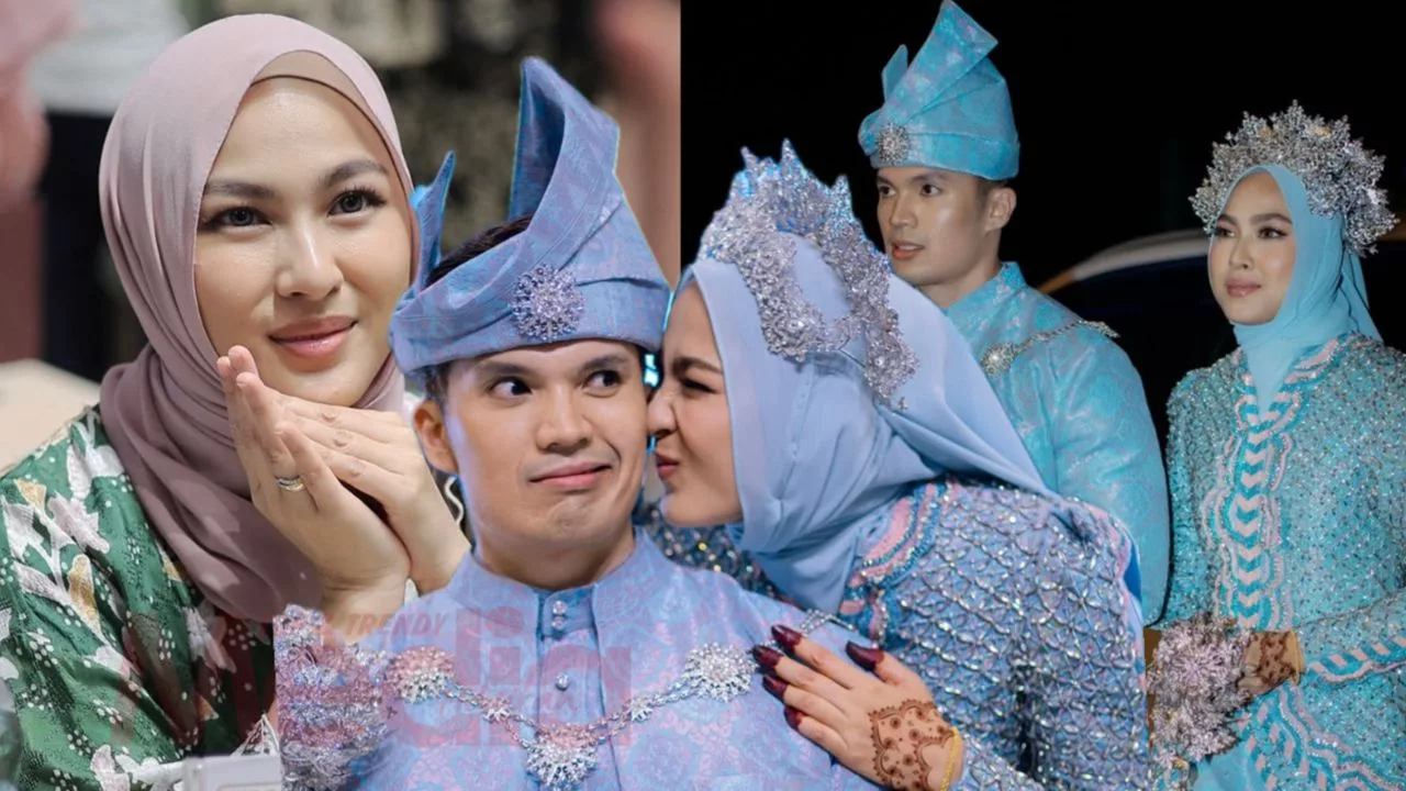 [GAMBAR] “Kita Mungkin Ada Bertelingkah Kadang-Kadang, Tapi…,” - Sedondon Berbaju Songket, Ezlisa Loy Kongsi Momen Indah Resepsi