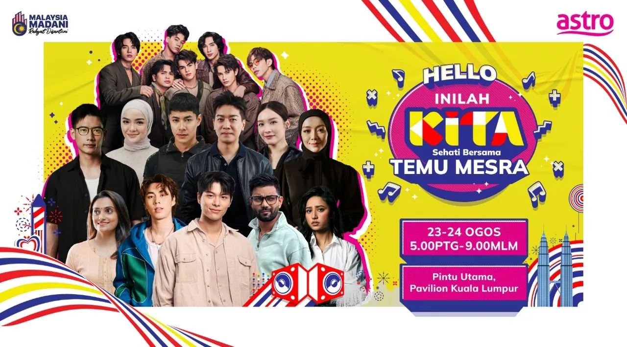 Hello Inilah Kita: Sehati Bersama Bawa ‘Line-Up’ Padu… Ada Alpha, Meerqeen, Nas-T, Hael Husaini & Ramai Lagi!