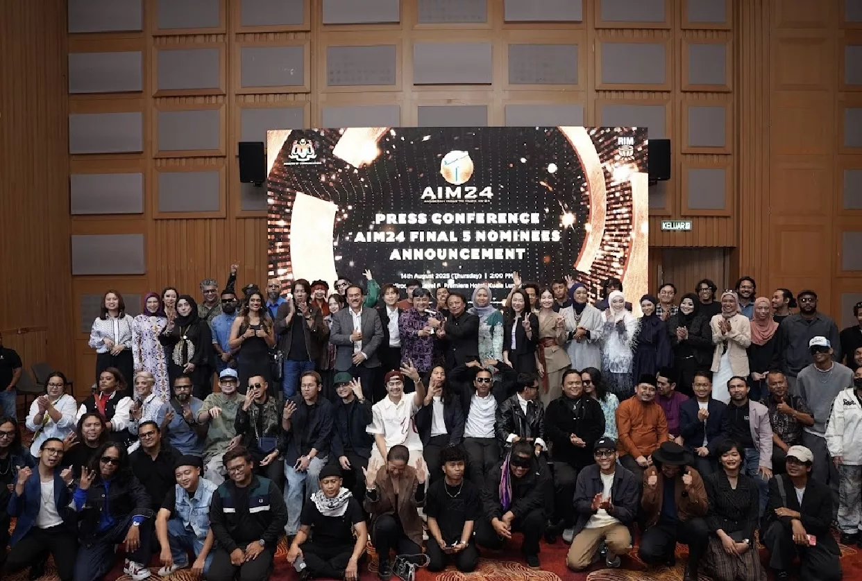 AIM24 Umum ‘Top 5’ 26 Kategori, Pemenang ‘Album Terbaik’ Akan Menerima Dana Sebanyak RM200,000!