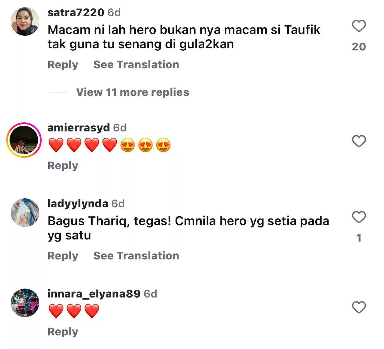 “Macam Ni Lah Kita Nak,” - Netizen Cair Sikap Tegas Thariq, Setia Pertahankan Radwa! Bukan Hero Klise & Senang Digula-Gulakan 18 “Macam Ni Lah Kita Nak,” – Netizen Cair Sikap Tegas Thariq, Setia Pertahankan Radwa! Bukan Hero Klise & Senang Digula-Gulakan