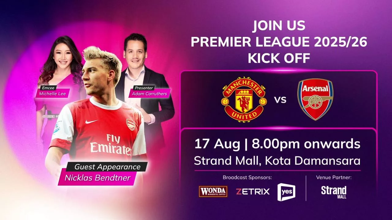 Astro Anjur Watch Party Manchester United Vs Arsenal, Peluang Ramah Mesra Bersama Lagenda PL, Nicklas Bendtner!