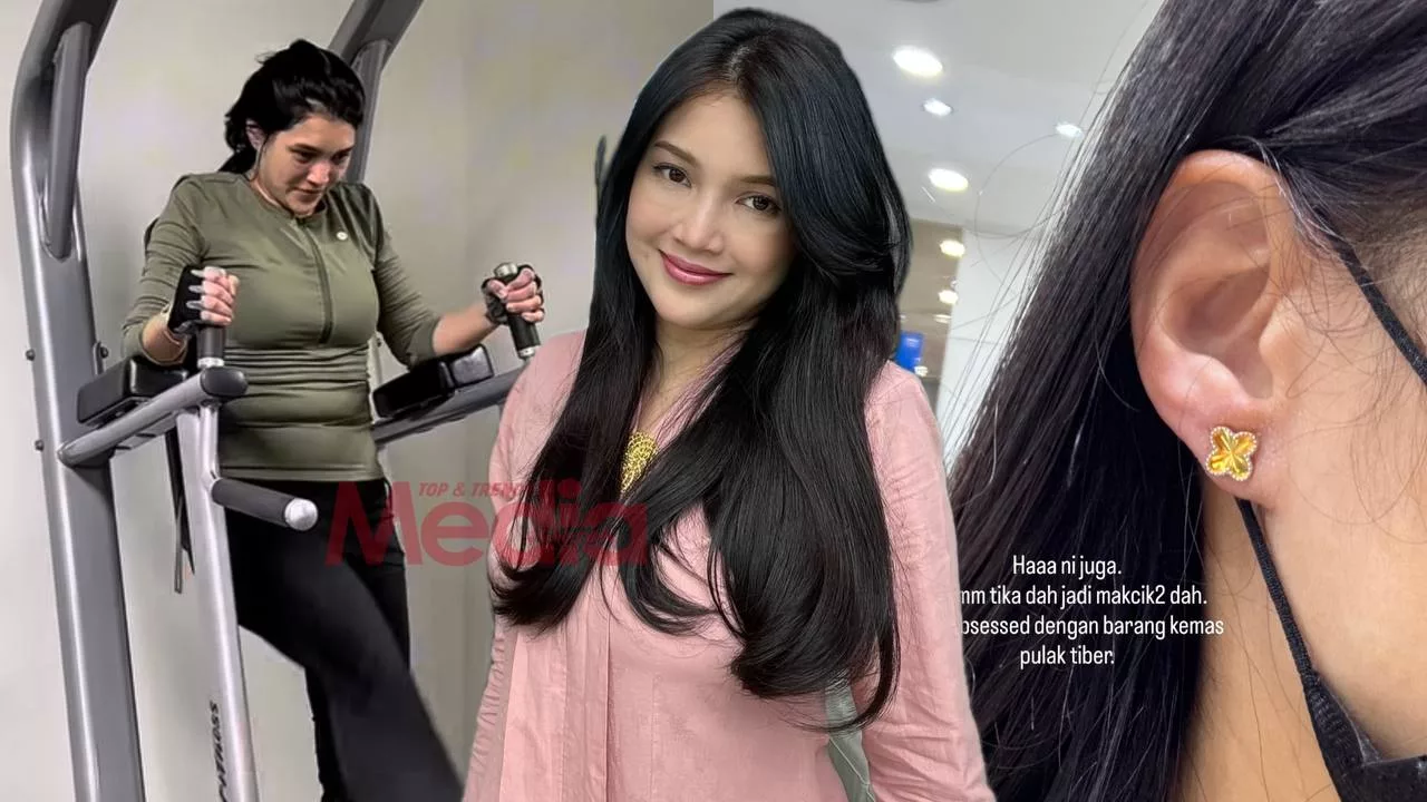 “Daripada Cari Desserts Manis-Manis…,” - Datin Atikah Suhaime Reward Diri Dengan Emas, Ganjaran Lepas Bersenam