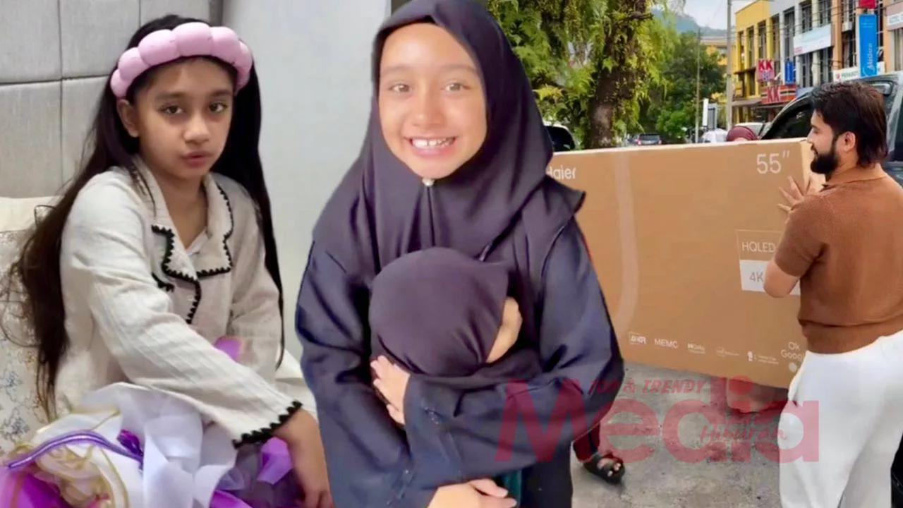 Hayla Dah Beli TV Pakai Duit Hari Jadi, Siap Belanja Kek & Makanan! - “Tak Sangka Kecil-Kecil Lagi Punyai Jiwa Yang Besar.”