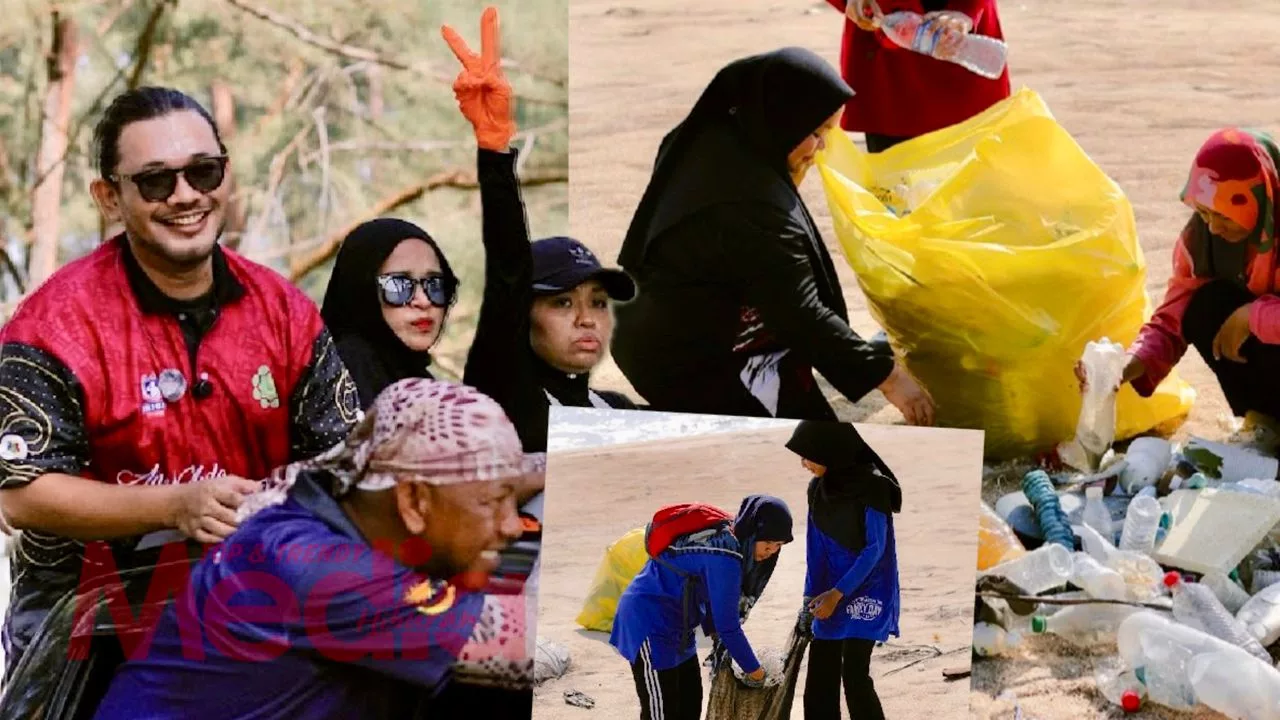 “Bersihkan Dua Tan Sampah,” - Karl Shafek Himpun 300 Sukarelawan & Rakan Artis, Gotong-Royong Di Persisiran Pantai