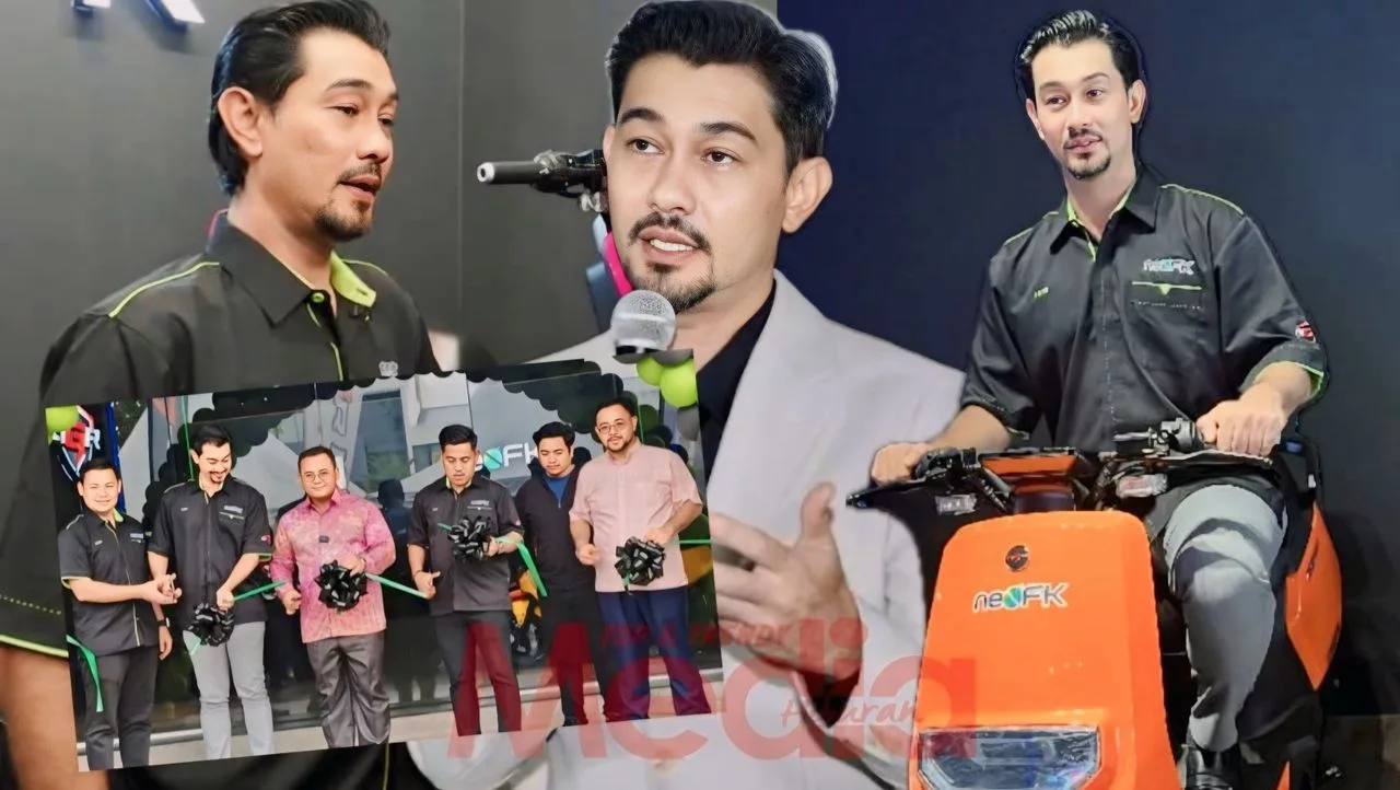 Farid Kamil Jadi Artis Pertama Buka Kedai Motosikal Elektrik