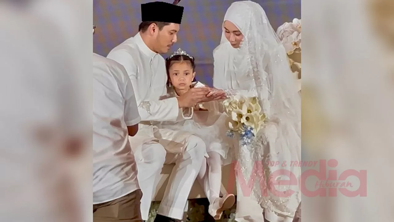 Mas Kahwin Seutas Gelang Emas, Fattah & Amira Sah Bergelar Suami Isteri Dengan Sekali Lafaz