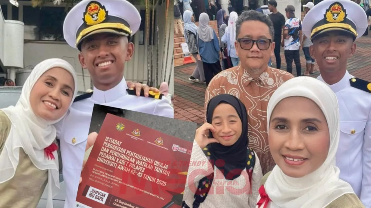 Tahniah! Anak Lelaki Azian Mazwan Kini Bergelar Leftenan Muda Angkatan Tentera Malaysia
