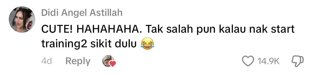 “Kalau BASS Kahwin, Aku Daki Gunung Kinabalu,” – Didi Astillah Masuk Line Komen Di TikTok, ‘Tak Salah Kalau Nak Start Training…’