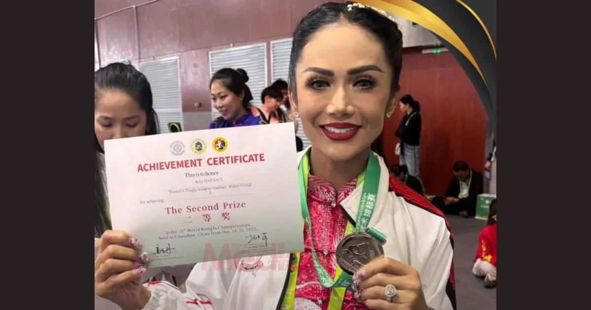 Krisdayanti Raih Pingat Perak Di Kejohanan Wushu Antarabangsa 26 Krisdayanti Raih Pingat Perak Di Kejohanan Wushu Antarabangsa