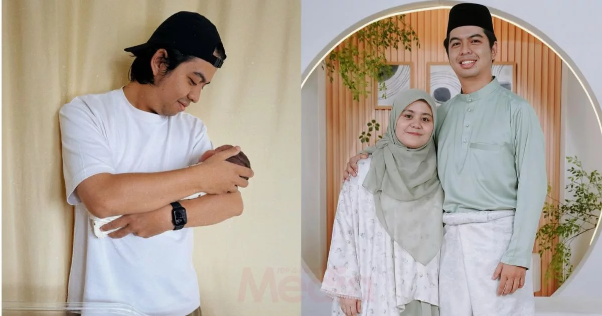 Najwa Latif Dan Akwa Arifin Selamat Timang Cahaya Mata Pertama