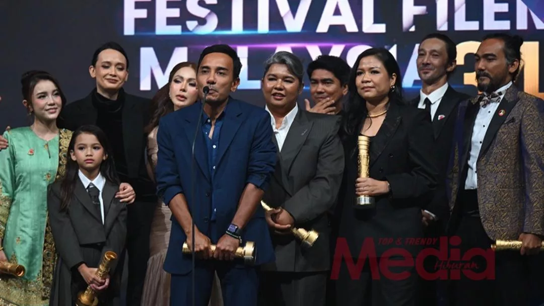 FFM34: Raih 6 Trofi Termasuk Qi Razali & Sweet Qismina Dinobat Pelakon Terbaik, ‘Babah’ Terima Dana DKD RM1 Juta!