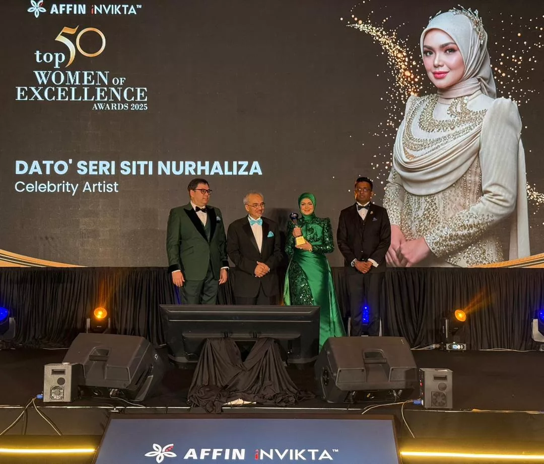 Siti Nurhaliza Unggul Lagi, Raih Anugerah Pencapaian Sepanjang Hayat & Beregu Badminton Pearly–Thinaah Pula Dinobat ‘Rising Star’