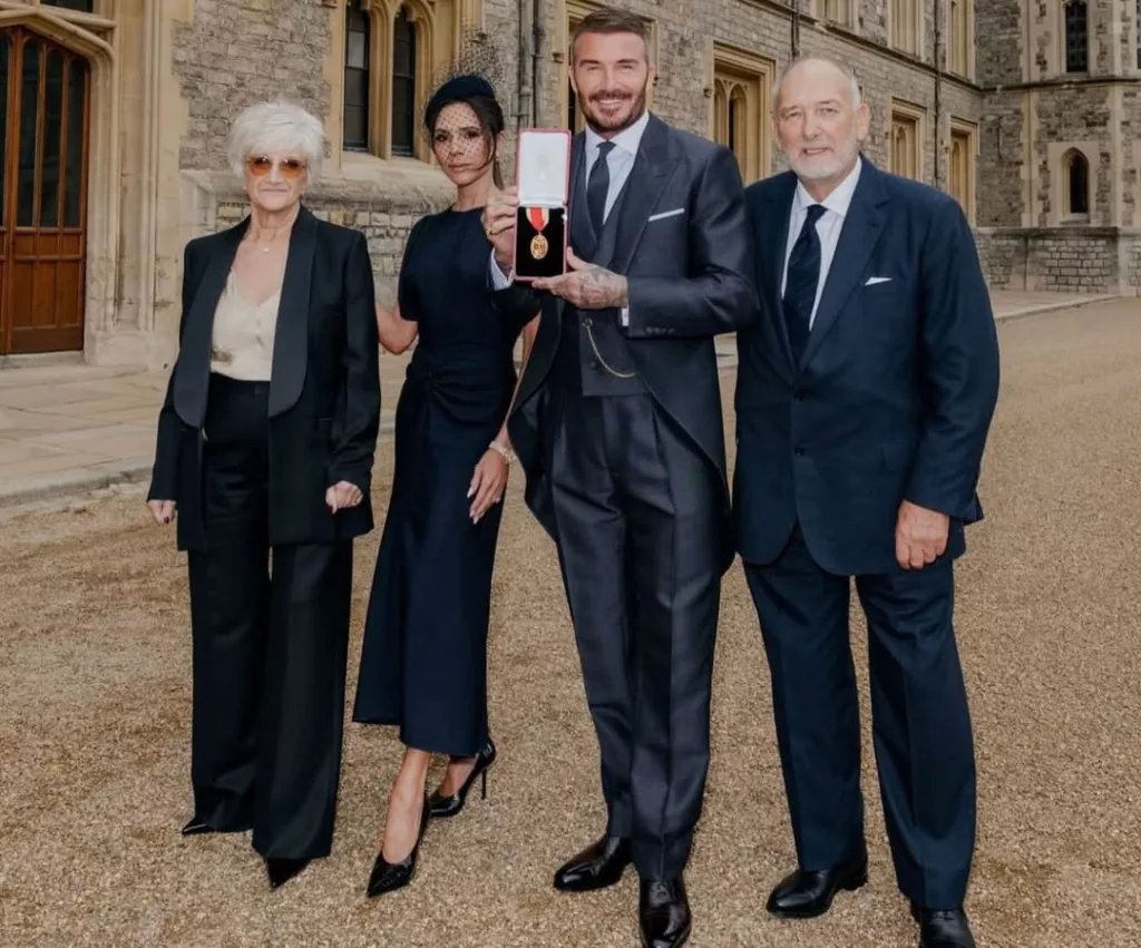 David Beckham Terima Gelaran Knighthood Daripada Raja Charles III