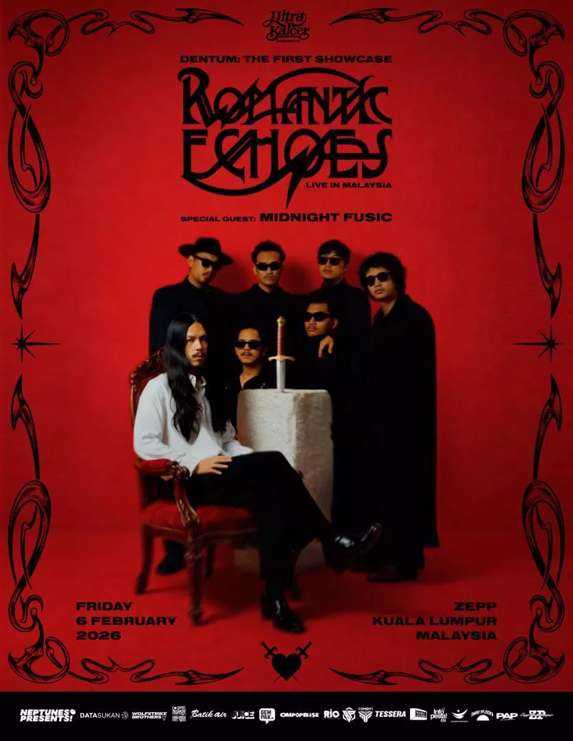 Dentum Romantis Bakal Gegarkan Zepp KL, Romantic Echoes Tampil Solo Pertama Kali Di Malaysia Februari Ini!
