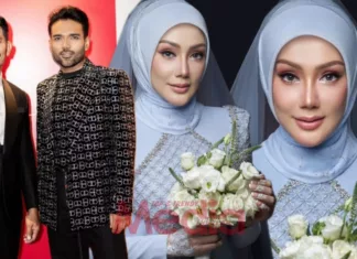 Hadiah Persahabatan Bertahun Lamanya, Rizman Ruzaini Reka Busana Biru Istimewa, Khas Buat Erra Fazira
