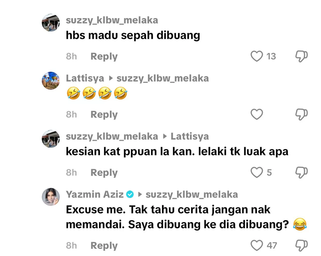 “Saya Dibuang Ke Dia Dibuang?” – Yazmin Aziz Padam Semua Konten Bersama Teman Lelaki, Cetus Tanda Tanya