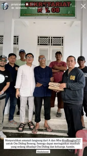 Raffi Ahmad Derma RM12,000 Bantu Pelakon Dan Pelawak Veteran Perbaiki Rumah