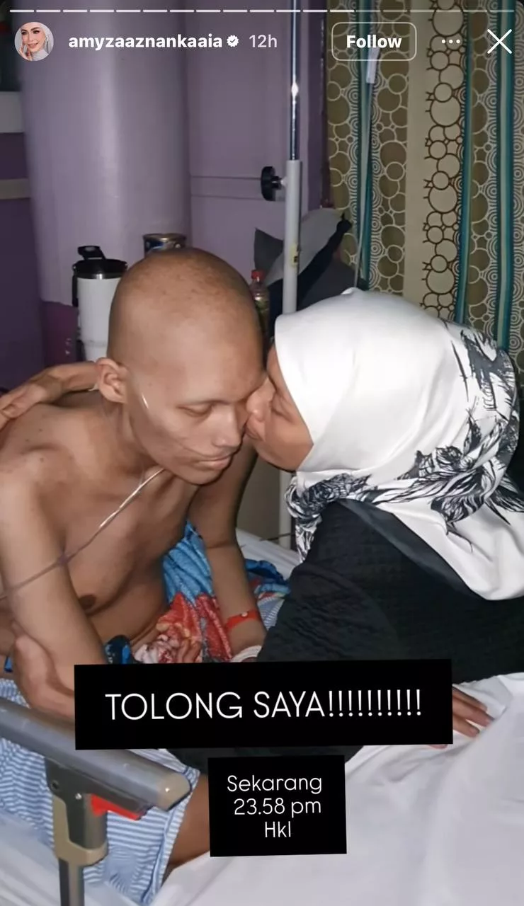 “Andre Mikhail Akan Saya Keluarkan Dari Hospital Hari Ini. Hanya Mengharapkan Keajaiban,” – Amyza Aznan