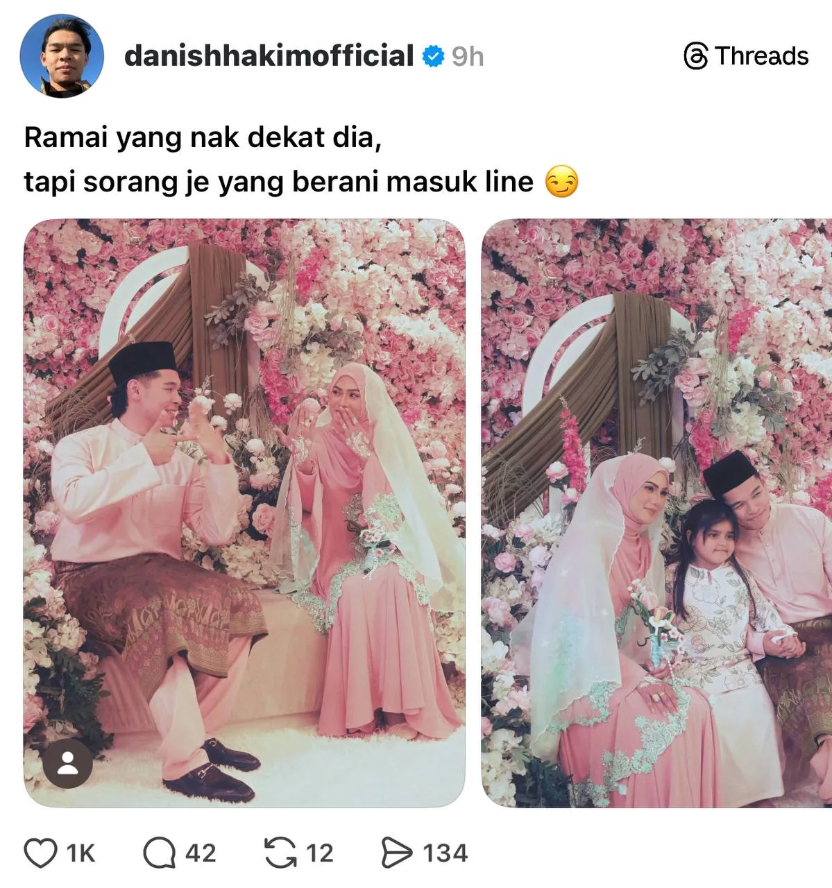 “Muda Lagi Anak Ini, Bila Ingin Melangkah Ke Fasa Seterusnya, Kami…,” – Abby Abadi Reda Danish Hakim Bertunang Pada Usia 23 Tahun