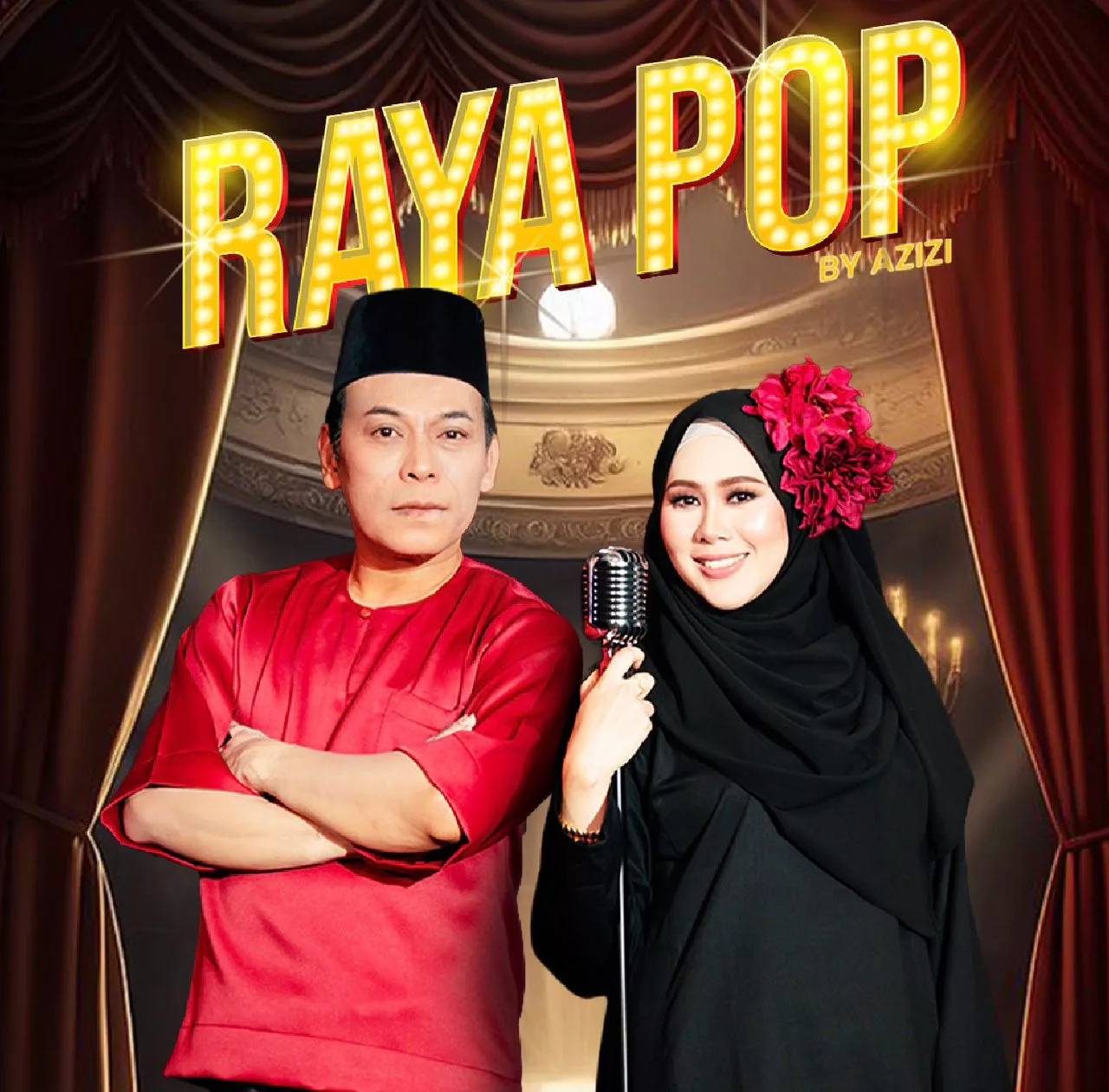 “Ini Langkah Baru Saya…,” – 5 Tahun Menyepi, Azizi Kembali Dengan ‘Raya Pop’, Bawa Konsep Modern Broadway