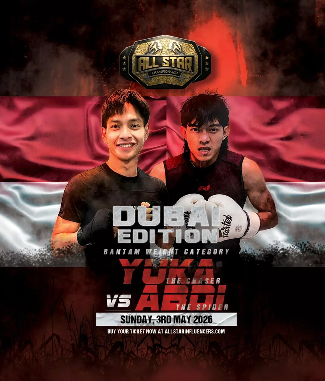 Influencer & Selebriti Termasuk Trisha Ooi Masuk Gelanggang & Bertinju! 7 Negara Berentap Dalam All Star Championship: Dubai Edition