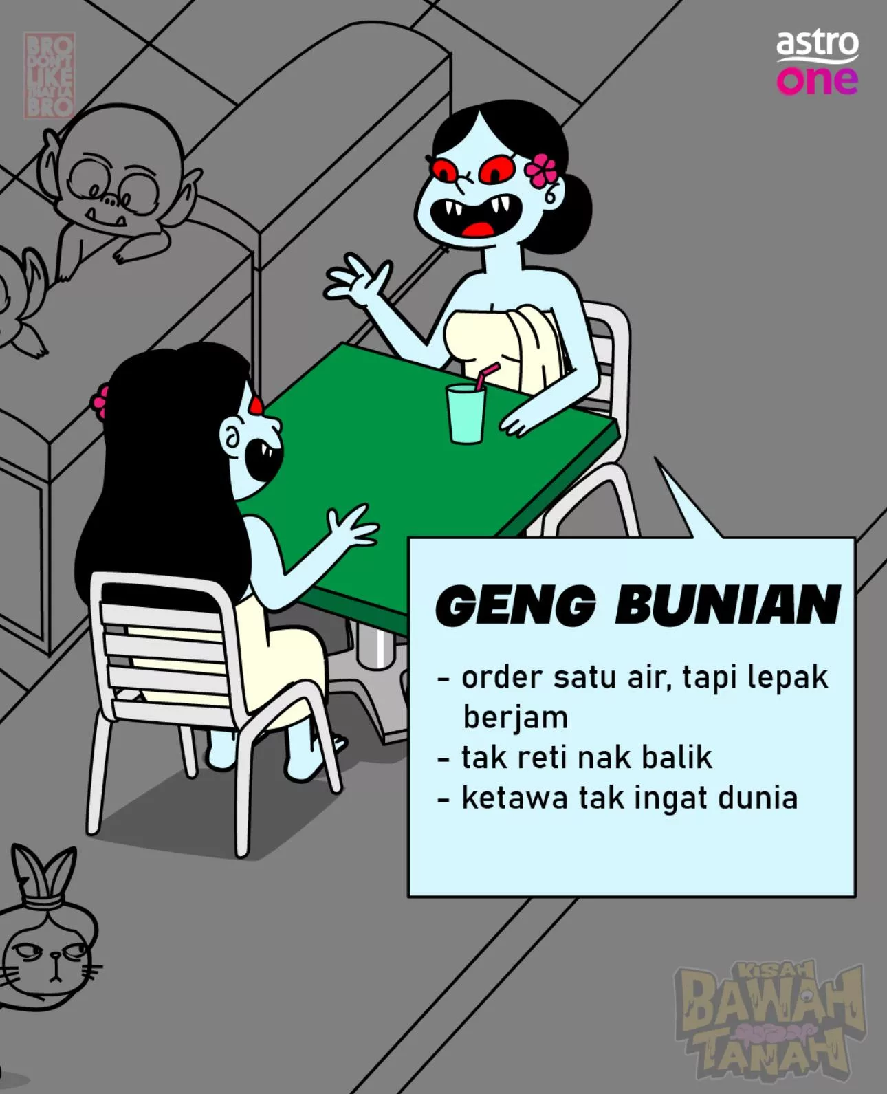 Hantu Asia Tenggara Lebih ‘Creepy’ Berbanding Barat, ‘Kisah Bawah Tanah’ Animasi Seram Komedi Pertama Malaysia! Angkat Cerita Legenda Rakyat