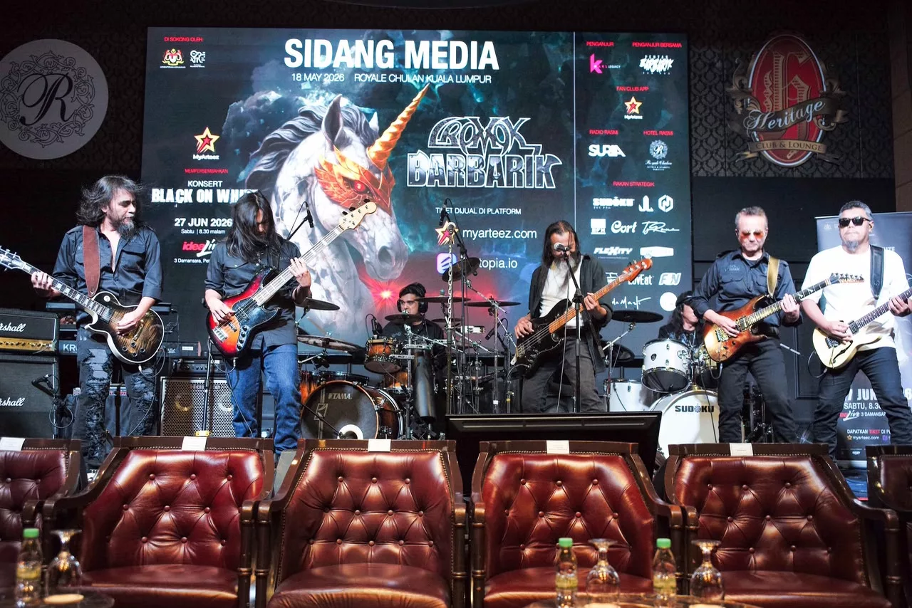 Bukan Sekadar Konsert Rock! Cromok & Barbarik Tampil Kelainan Ada Segmen Tribute Istimewa Kembara
