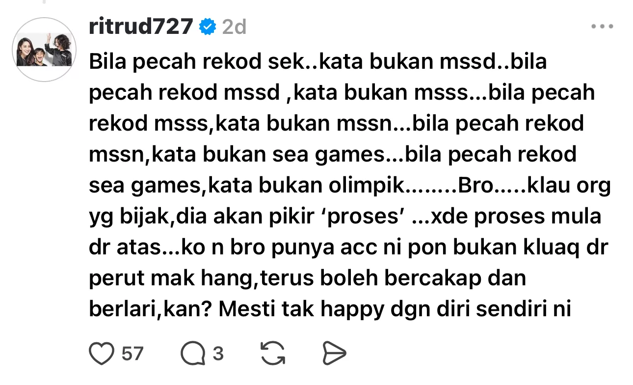 Rita Rudaini Tempelak Netizen Perkecil Kejayaan Anak Pecah Rekod MRSM Kebangsaan – “Awak Pun Bukan Keluar Dari Perut Mak, Terus Boleh Bercakap…”