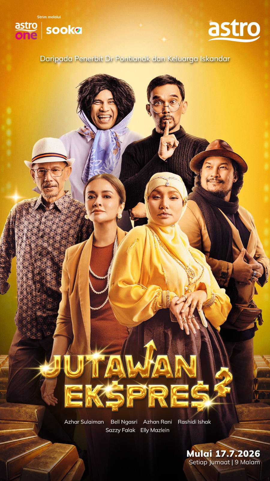 Lebih Pecah, Lebih Gila & ‘Huru-Hara’! Jutawan Ekspres 2 Janji Gelak Tanpa Henti Dengan Seisi Keluarga 10 Lebih Pecah, Lebih Gila & ‘Huru-Hara’! Jutawan Ekspres 2 Janji Gelak Tanpa Henti Dengan Seisi Keluarga